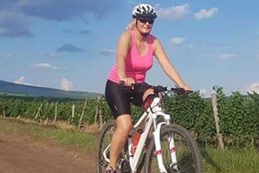 Koczka Mónika kilométergyűjtő csapatunk tagja