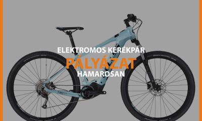 Hamarosan 150 000 Ft állami támogatással vehetsz elektromos kerékpárt!
