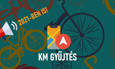 Tekerj minél többet, jegyezd a kilométereket, tartsatok velünk a kihívásra 2021-ben is!