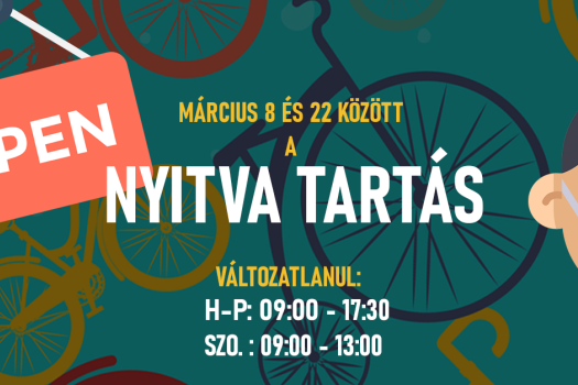 Teljes nyitvatartási időben várunk szeretettel