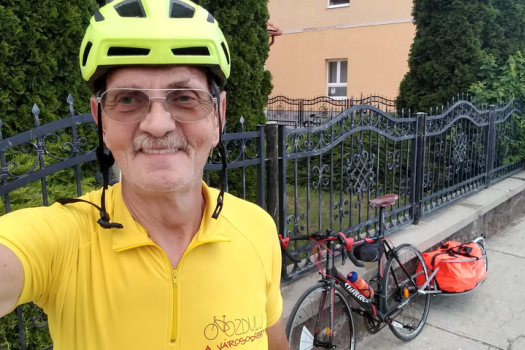 „Amíg a lábam bírja” – cikk Rumán Sándorral, kilométergyűjtő csapatunk tagjával