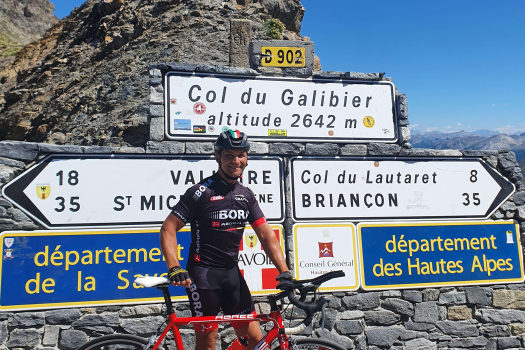 Főleg Ausztria fele bringázik a 